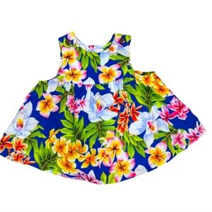 Vintage Akimi Kids Hawaii Floral Dress... Size 24M